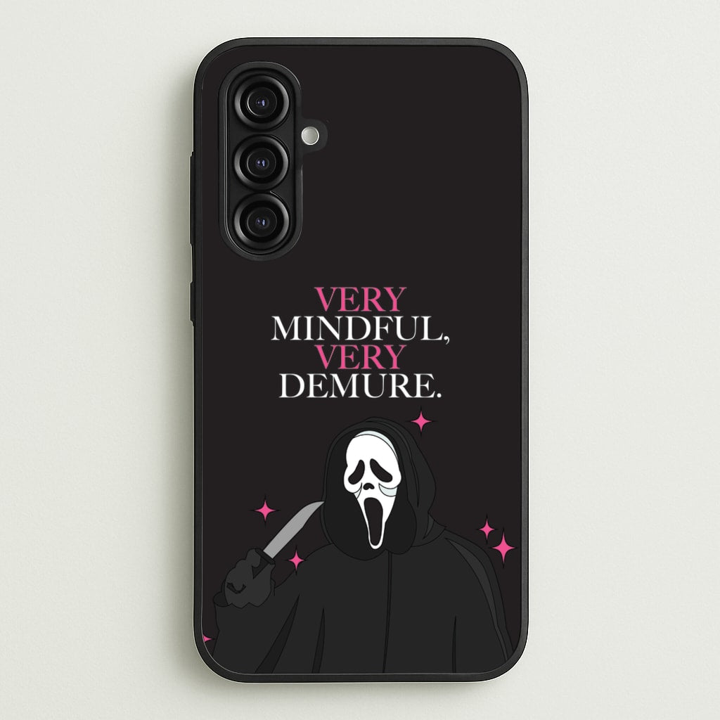 Very Mindful, Very Demure - Scream Phone Case for Galaxy A16