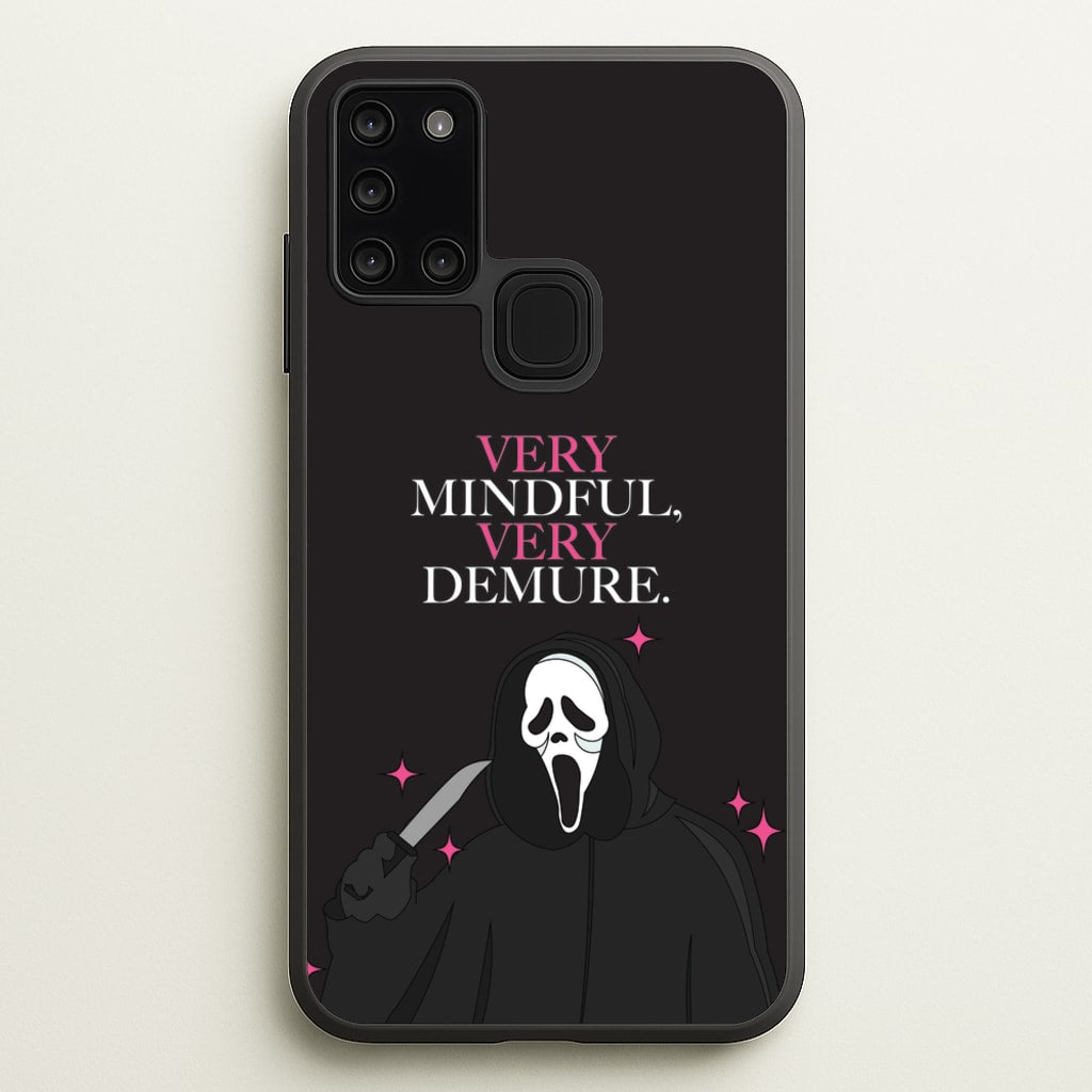Very Mindful, Very Demure - Scream Phone Case for Galaxy A21s