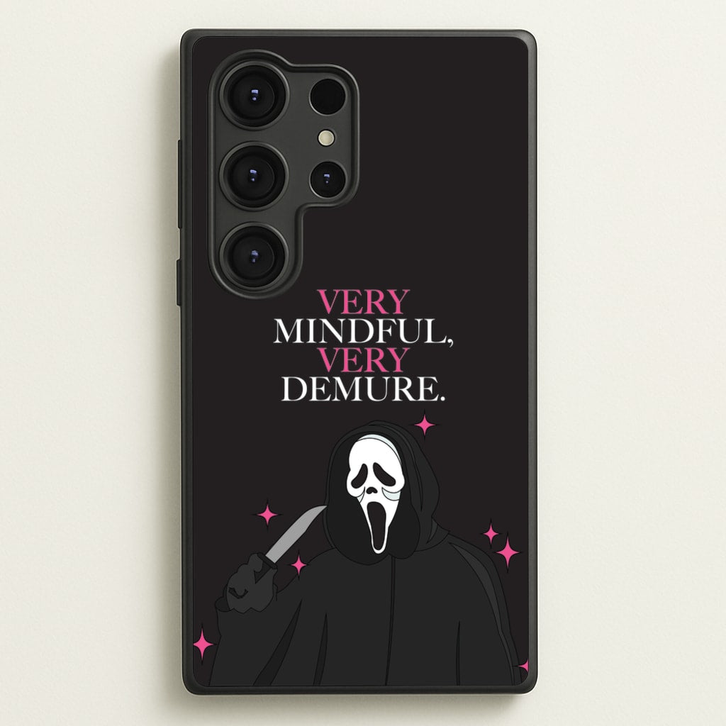 Very Mindful, Very Demure - Scream Phone Case for Galaxy S25 Ultra