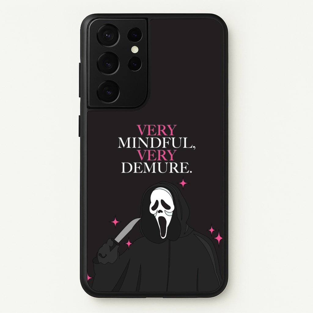 Very Mindful, Very Demure - Scream Phone Case for Galaxy S21 Ultra