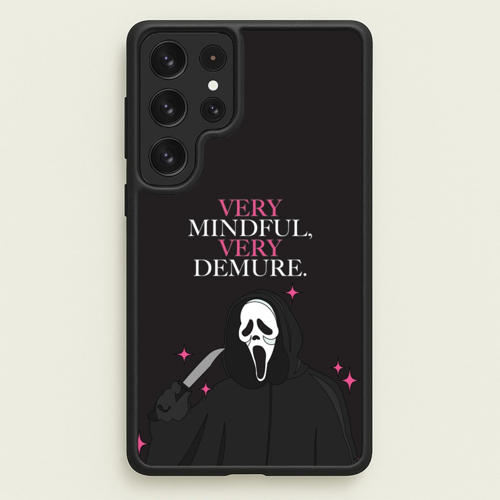 Very Mindful, Very Demure - Scream Phone Case for Galaxy S22 Ultra