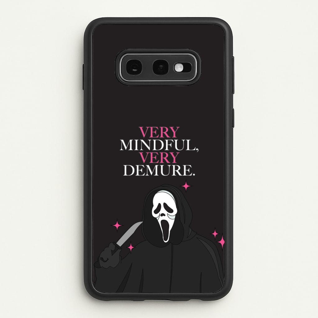 Very Mindful, Very Demure - Scream Phone Case for Galaxy S10e