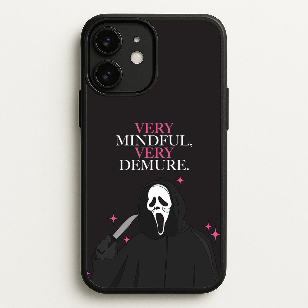 Very Mindful, Very Demure - Scream Phone Case for iPhone 11