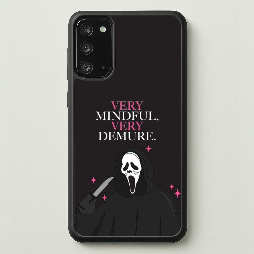 Very Mindful, Very Demure - Scream Phone Case for Galaxy Note 20