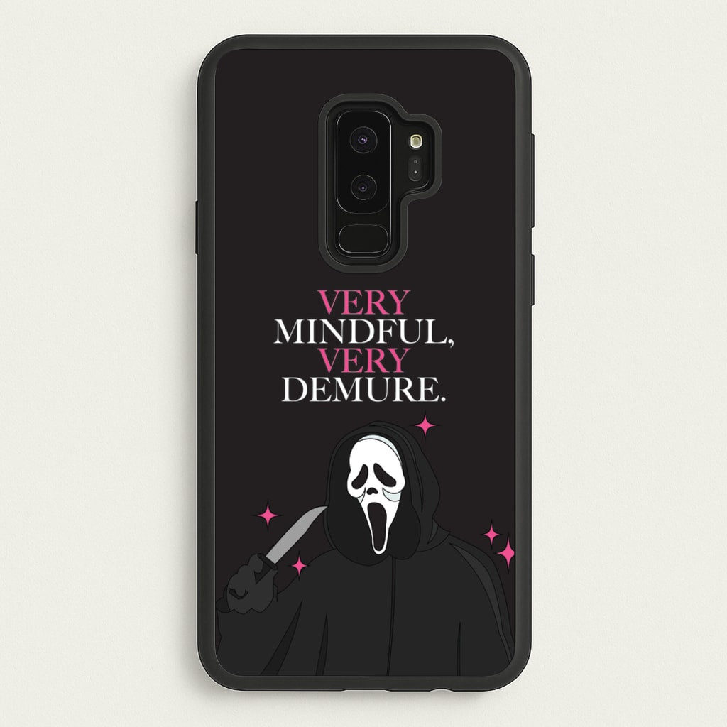 Very Mindful, Very Demure - Scream Phone Case for Galaxy S9 Plus