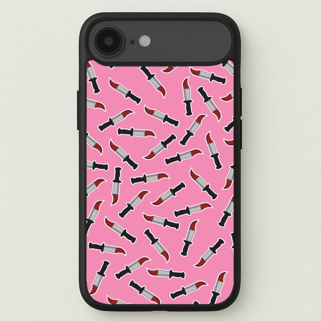 Bloody Knife Pattern Phone Case for iPhone 17 Air