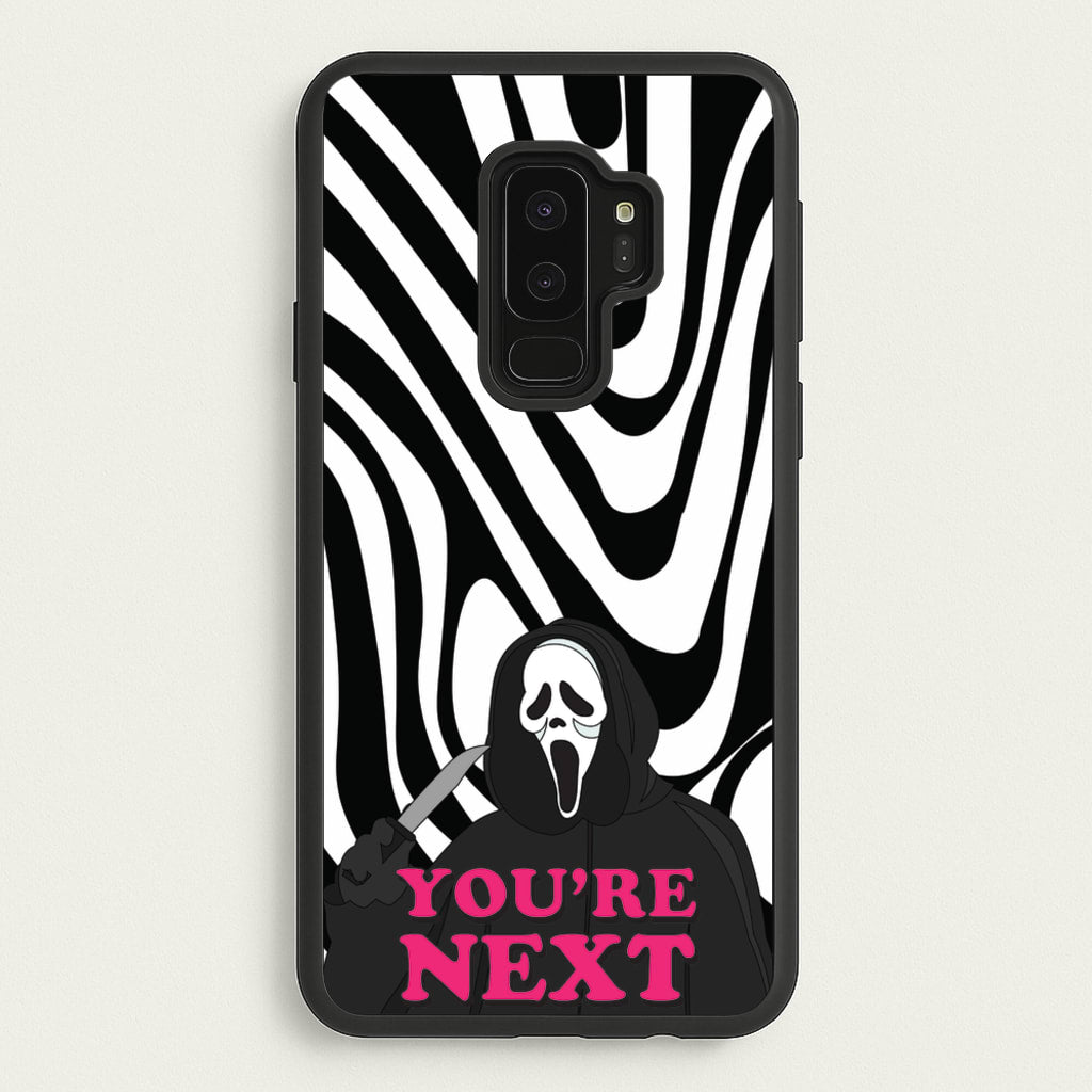 You're Next - Scream Phone Case for Galaxy S9 Plus