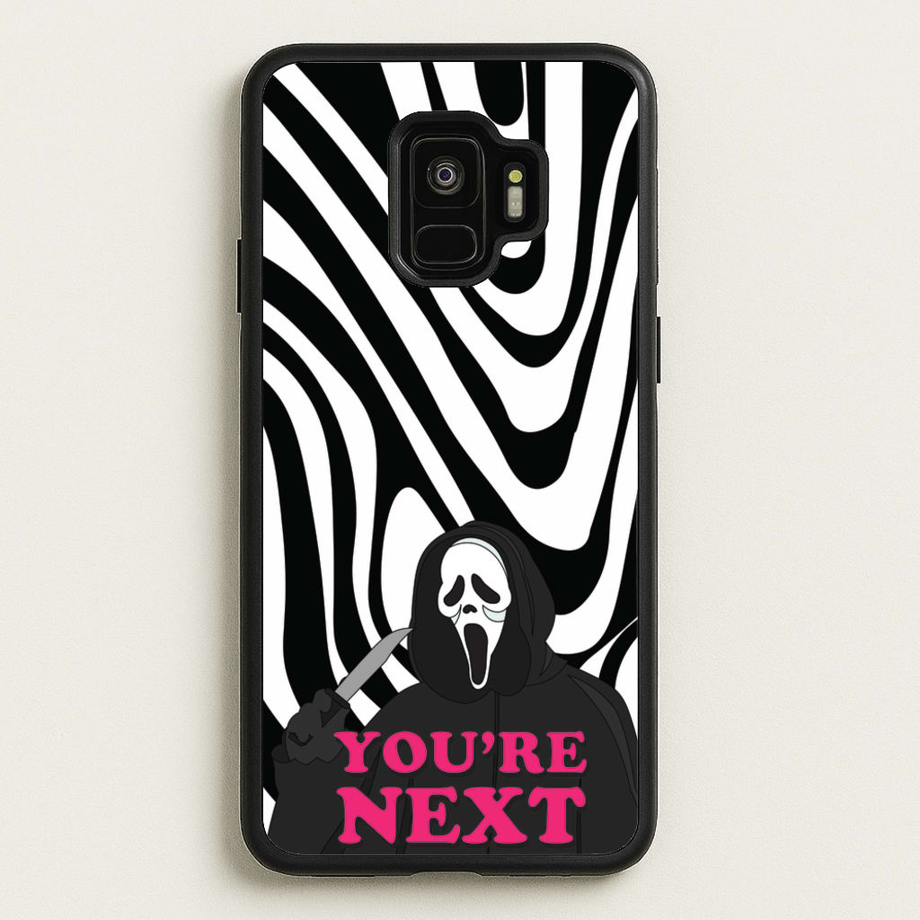 You're Next - Scream Phone Case for Galaxy S9