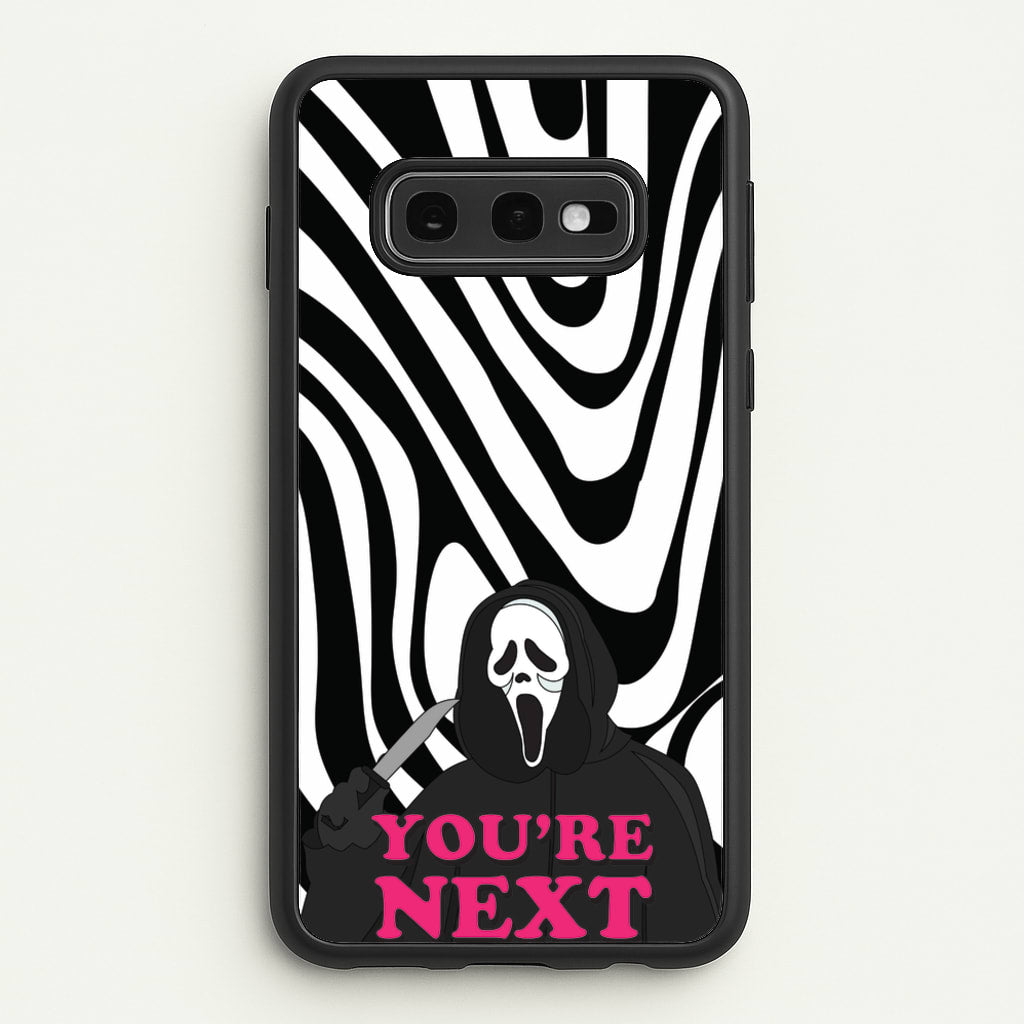You're Next - Scream Phone Case for Galaxy S10e