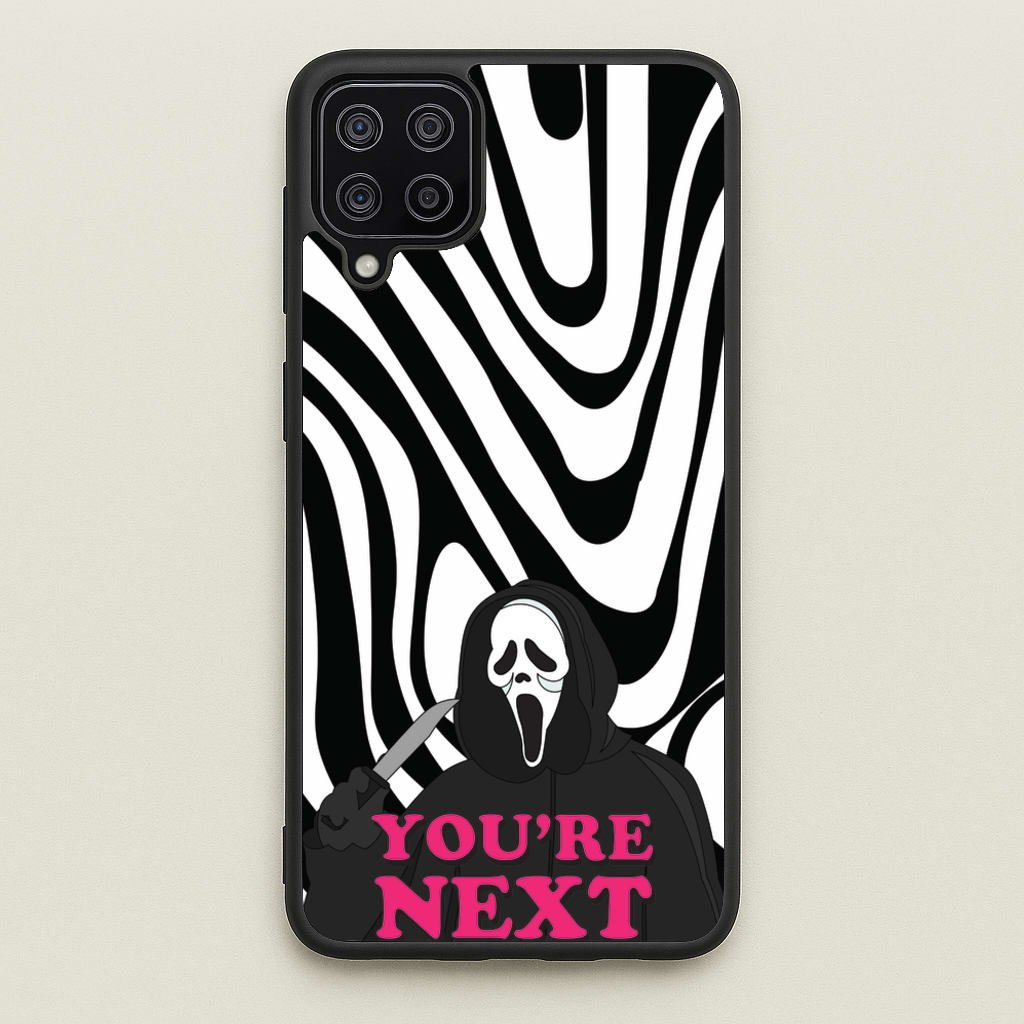 You're Next - Scream Phone Case for Galaxy A12