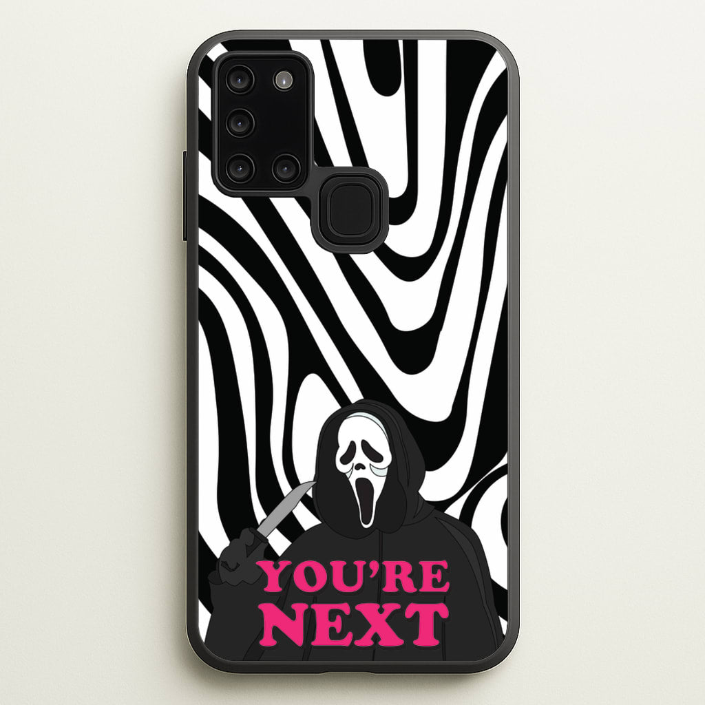 You're Next - Scream Phone Case for Galaxy A21s