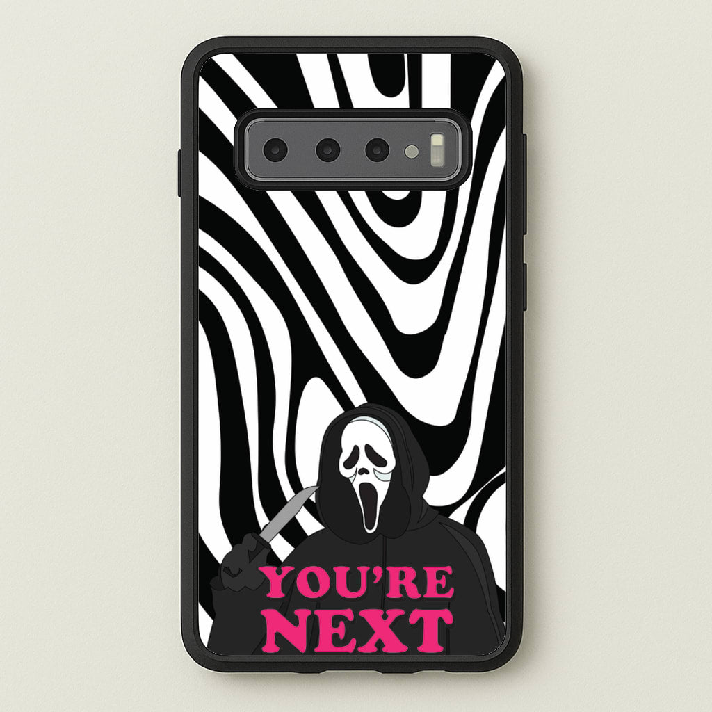 You're Next - Scream Phone Case for Galaxy S10
