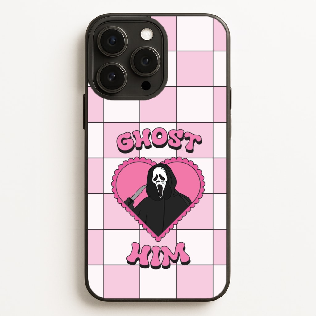 Ghost Him - Scream Phone Case for iPhone 16 Pro Max
