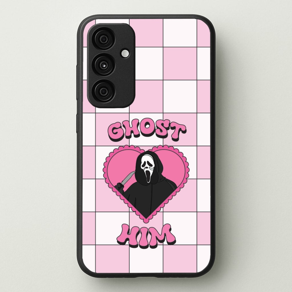 Ghost Him - Scream Phone Case for Galaxy A55
