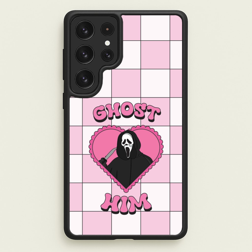 Ghost Him - Scream Phone Case for Galaxy S22 Ultra