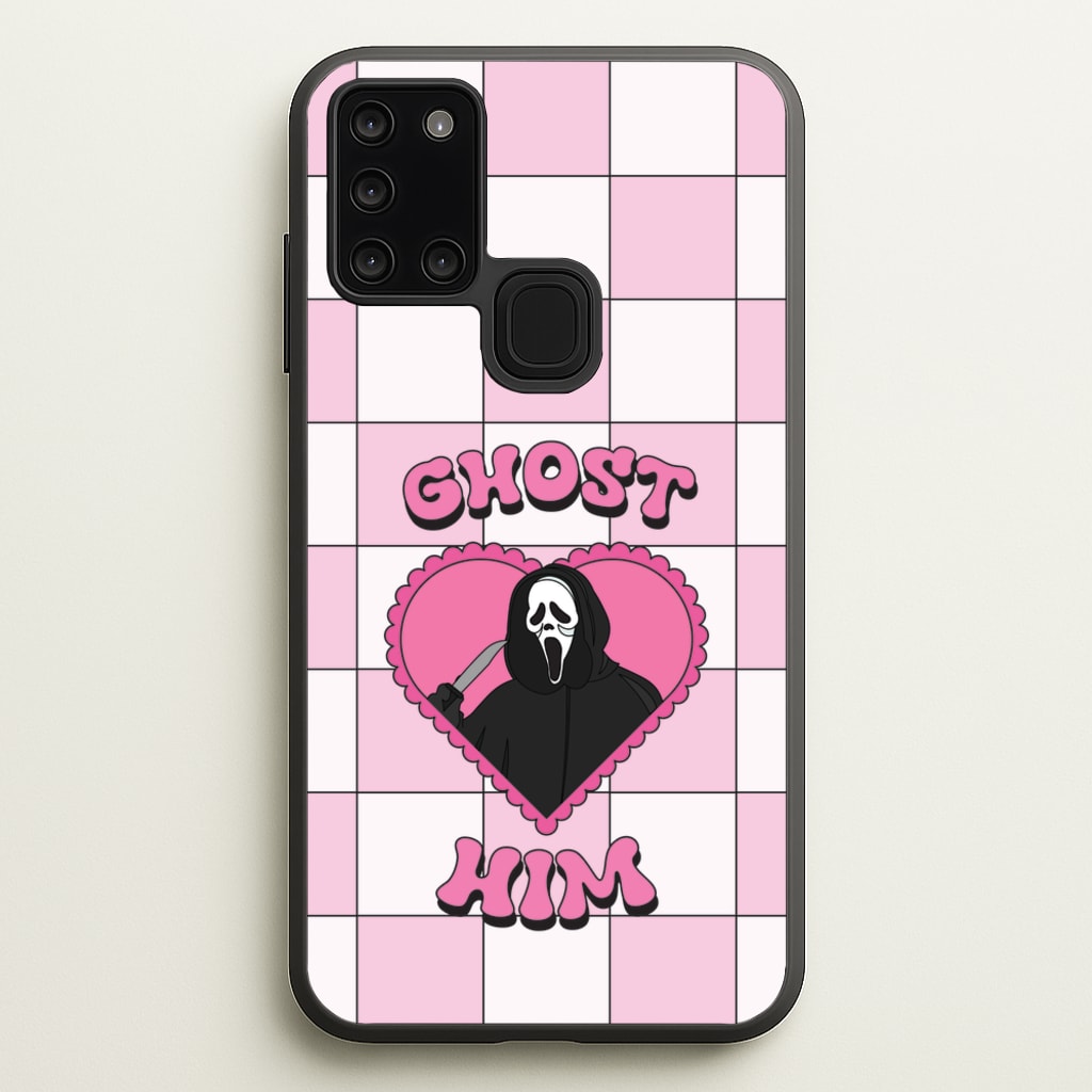 Ghost Him - Scream Phone Case for Galaxy A21s