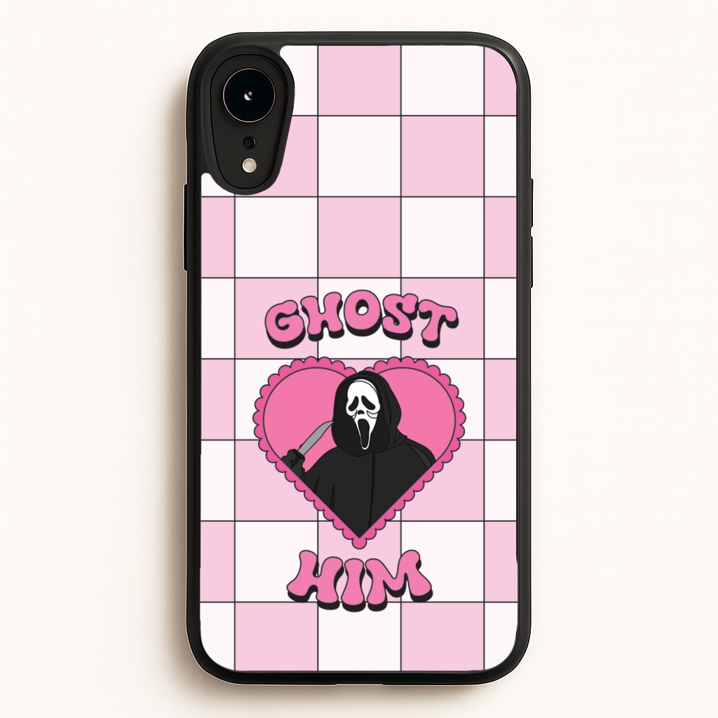 Ghost Him - Scream Phone Case for iPhone XR