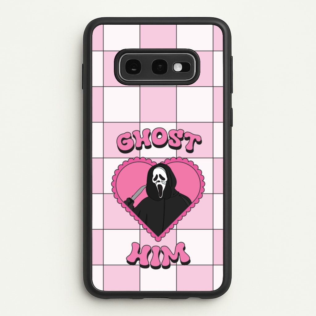 Ghost Him - Scream Phone Case for Galaxy S10e