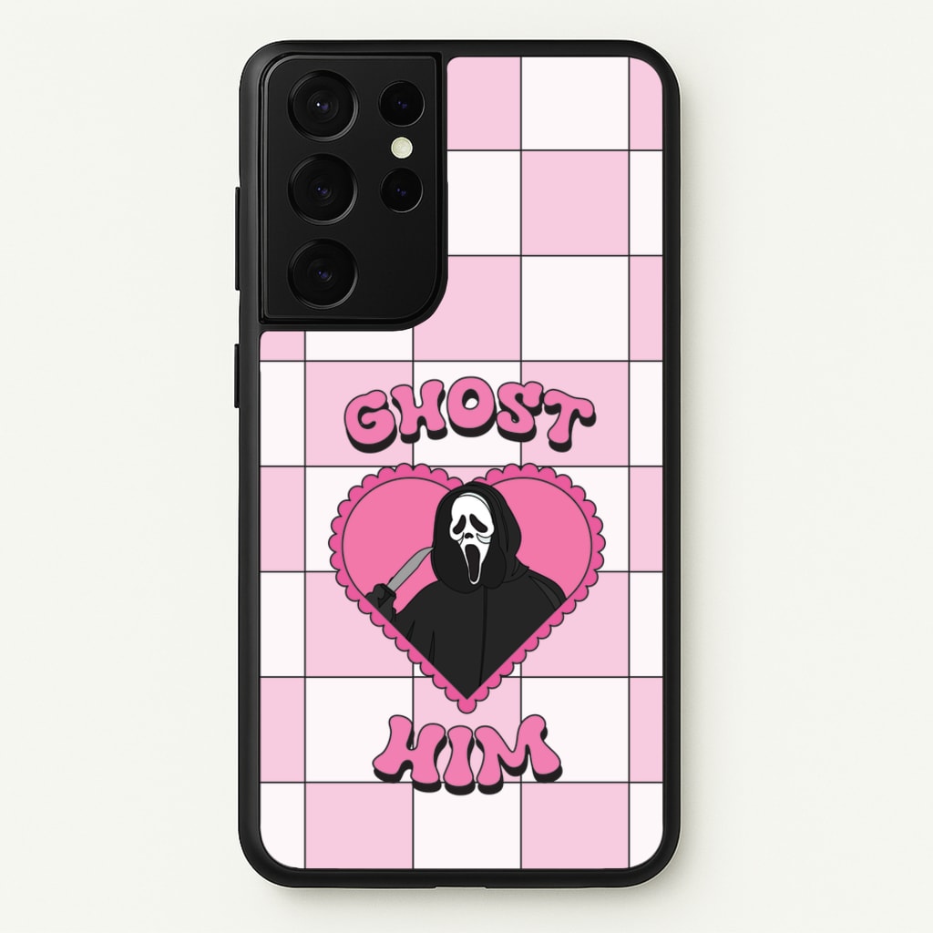 Ghost Him - Scream Phone Case for Galaxy S21 Ultra