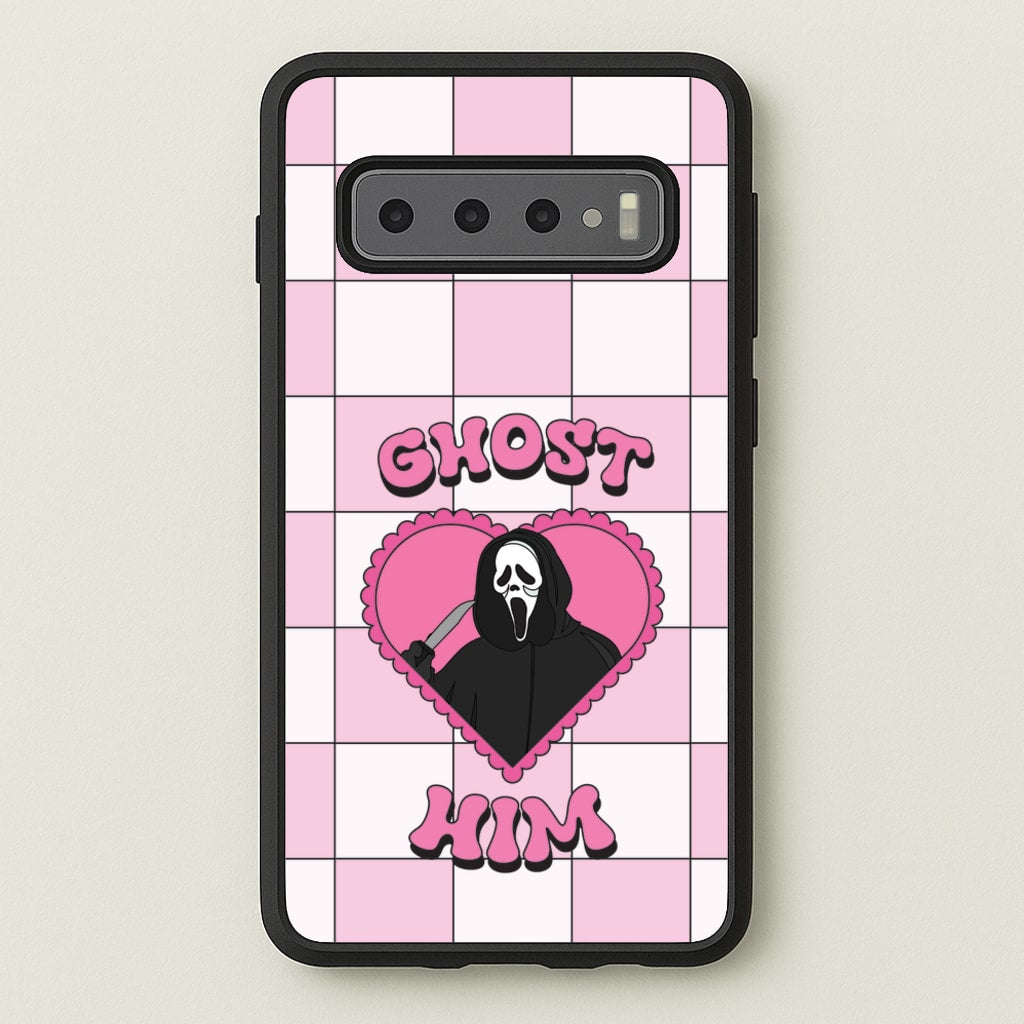 Ghost Him - Scream Phone Case for Galaxy S10 Plus