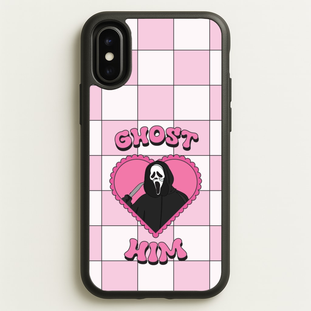 Ghost Him - Scream Phone Case for iPhone X / XS