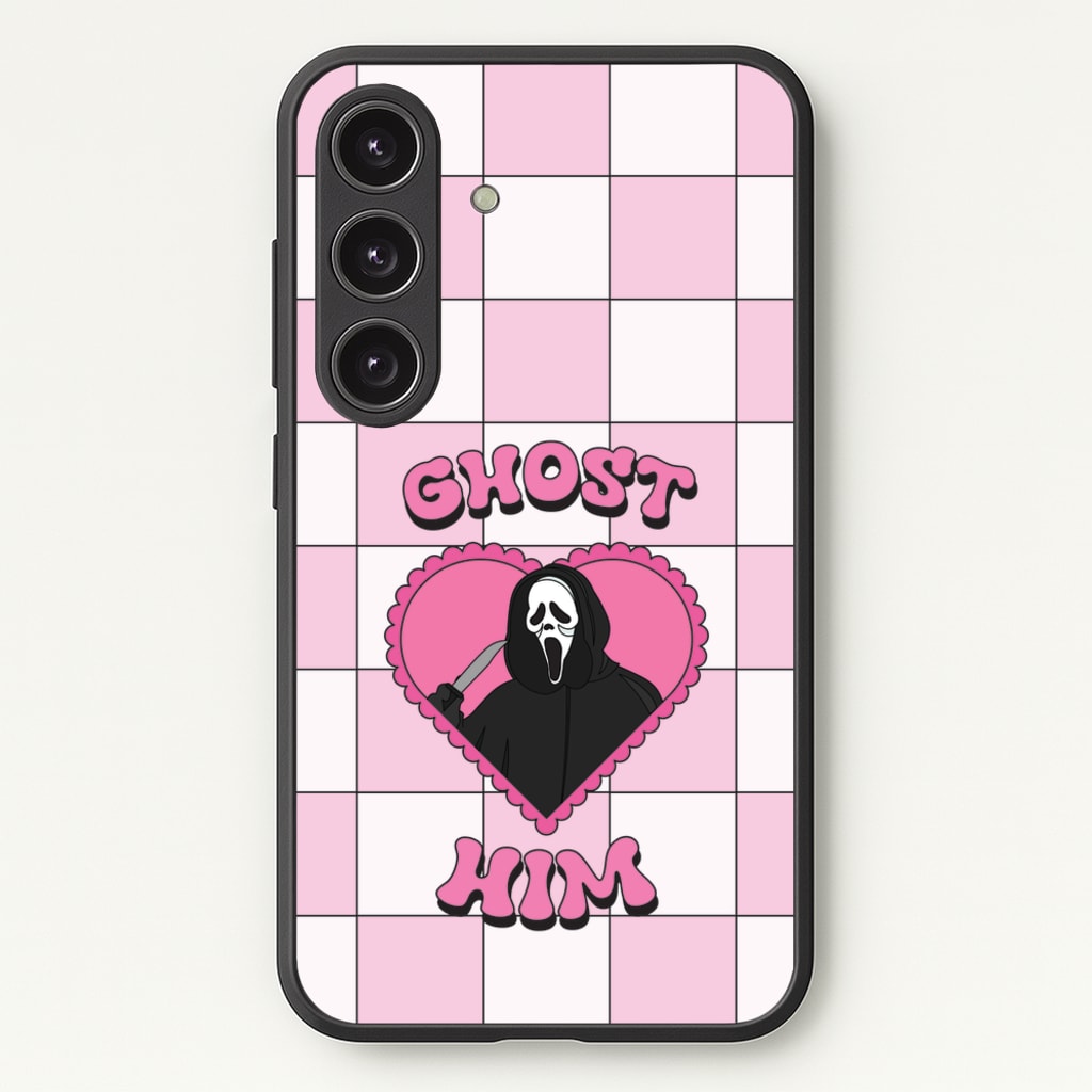 Ghost Him - Scream Phone Case for Galaxy S25 Plus