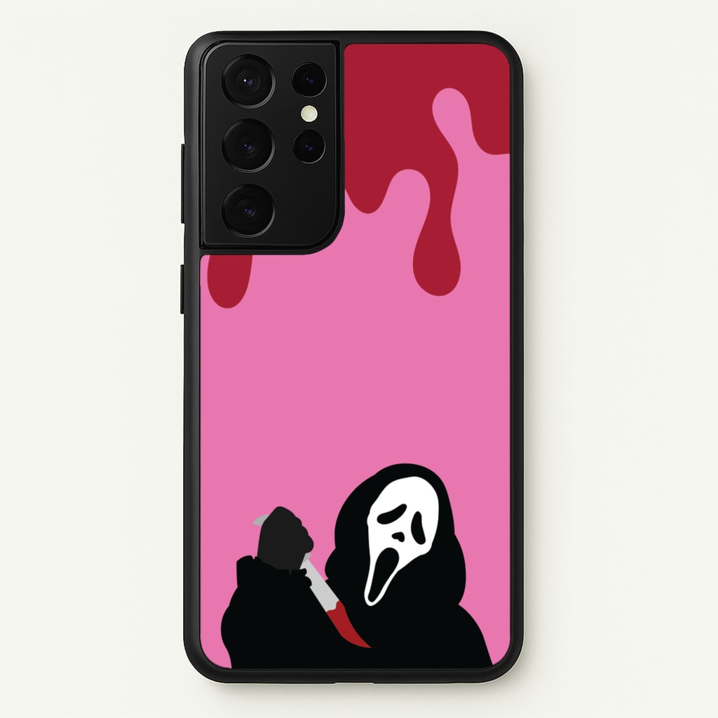 Bloody Knife - Scream Phone Case for Galaxy S21 Ultra