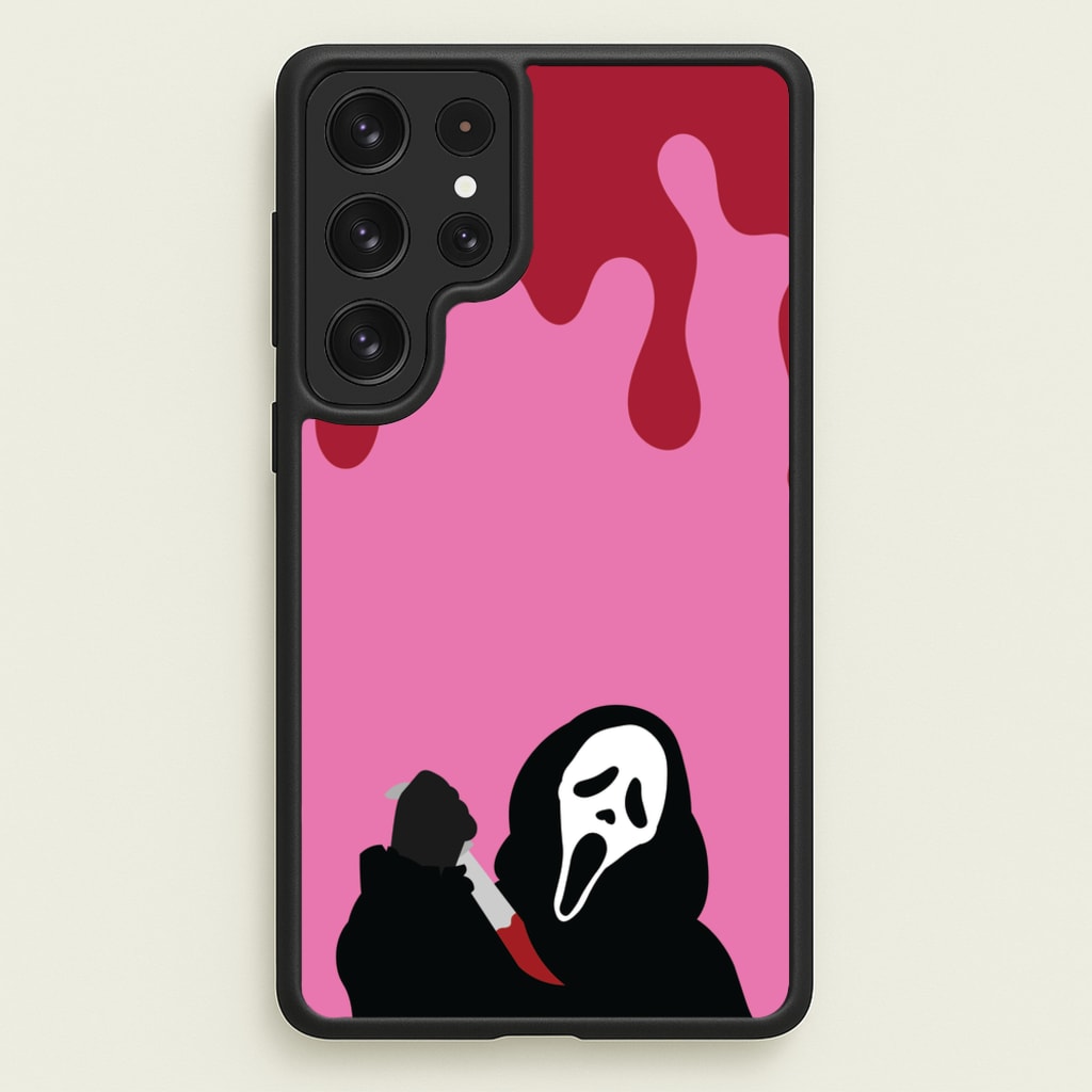 Bloody Knife - Scream Phone Case for Galaxy S22 Ultra