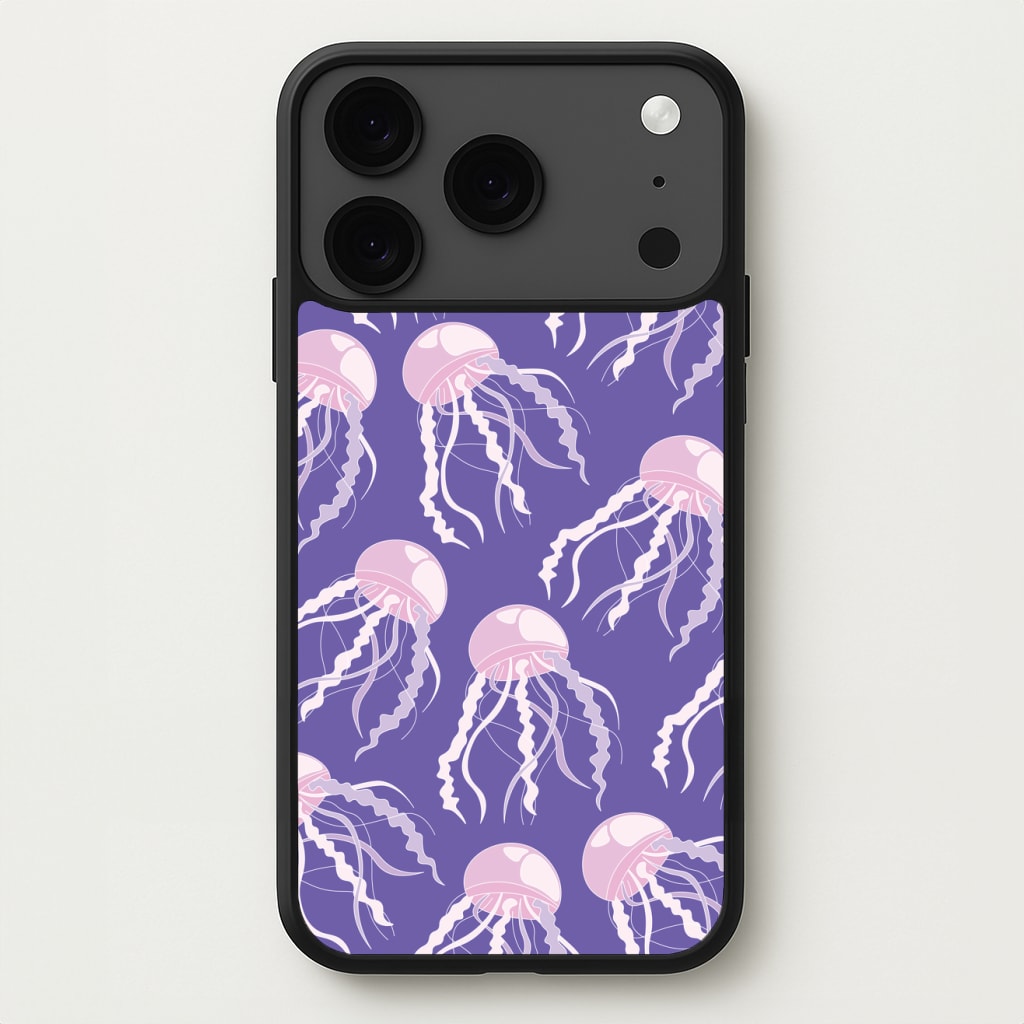 Jellyfish Pattern - Sealife Phone Case for iPhone 17 Pro