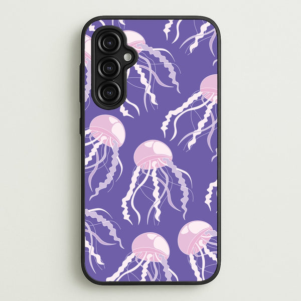 Jellyfish Pattern - Sealife - Sealife Phone Case for Galaxy A14