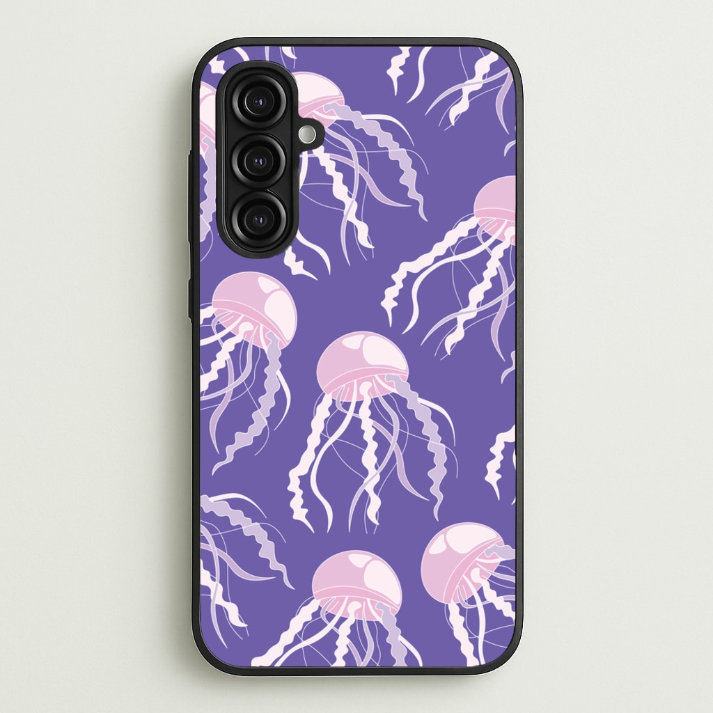 Jellyfish Pattern - Sealife - Sealife Phone Case for Galaxy A16
