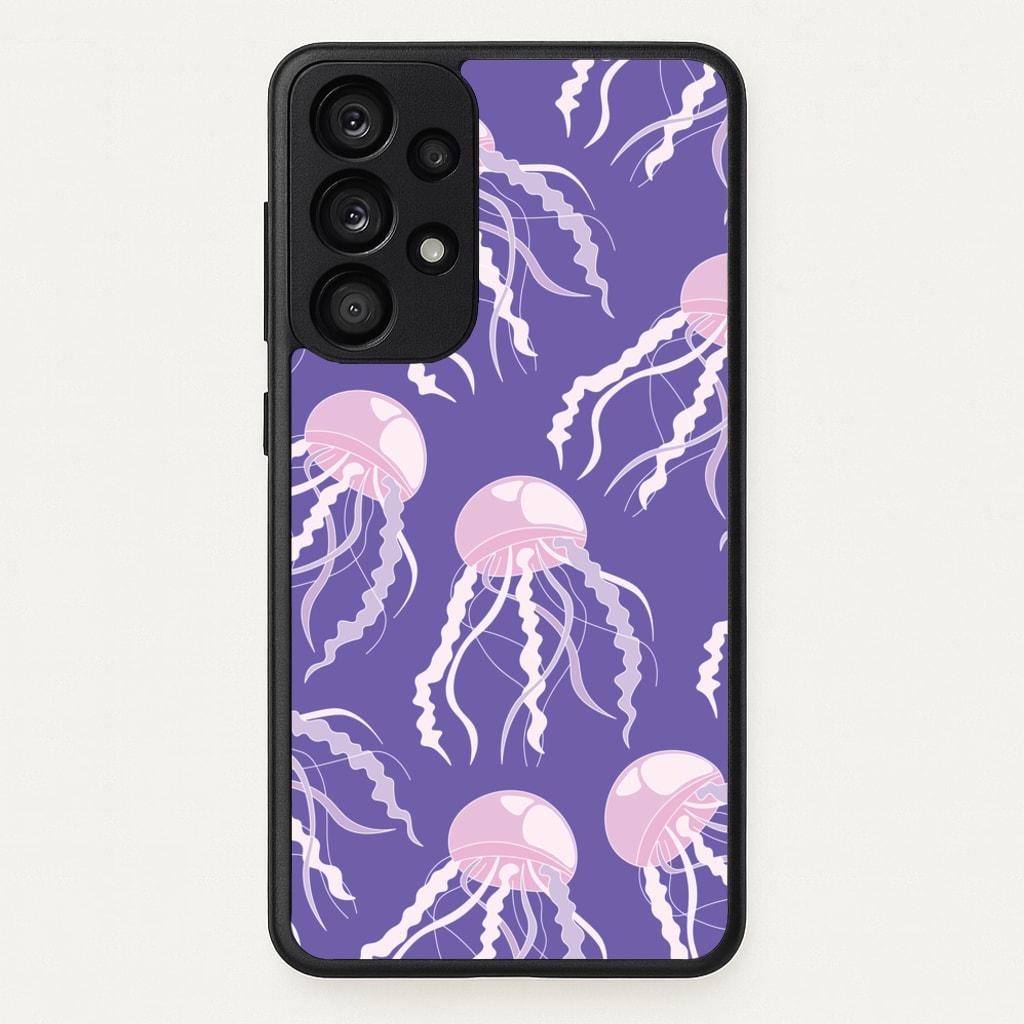 Jellyfish Pattern - Sealife - Sealife Phone Case for Galaxy A53