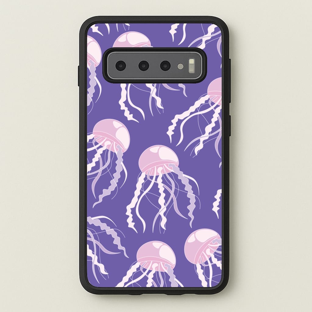 Jellyfish Pattern - Sealife - Sealife Phone Case for Galaxy S10