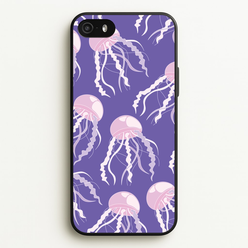 Jellyfish Pattern - Sealife - Sealife Phone Case for iPhone 5 / 5s / SE 2016