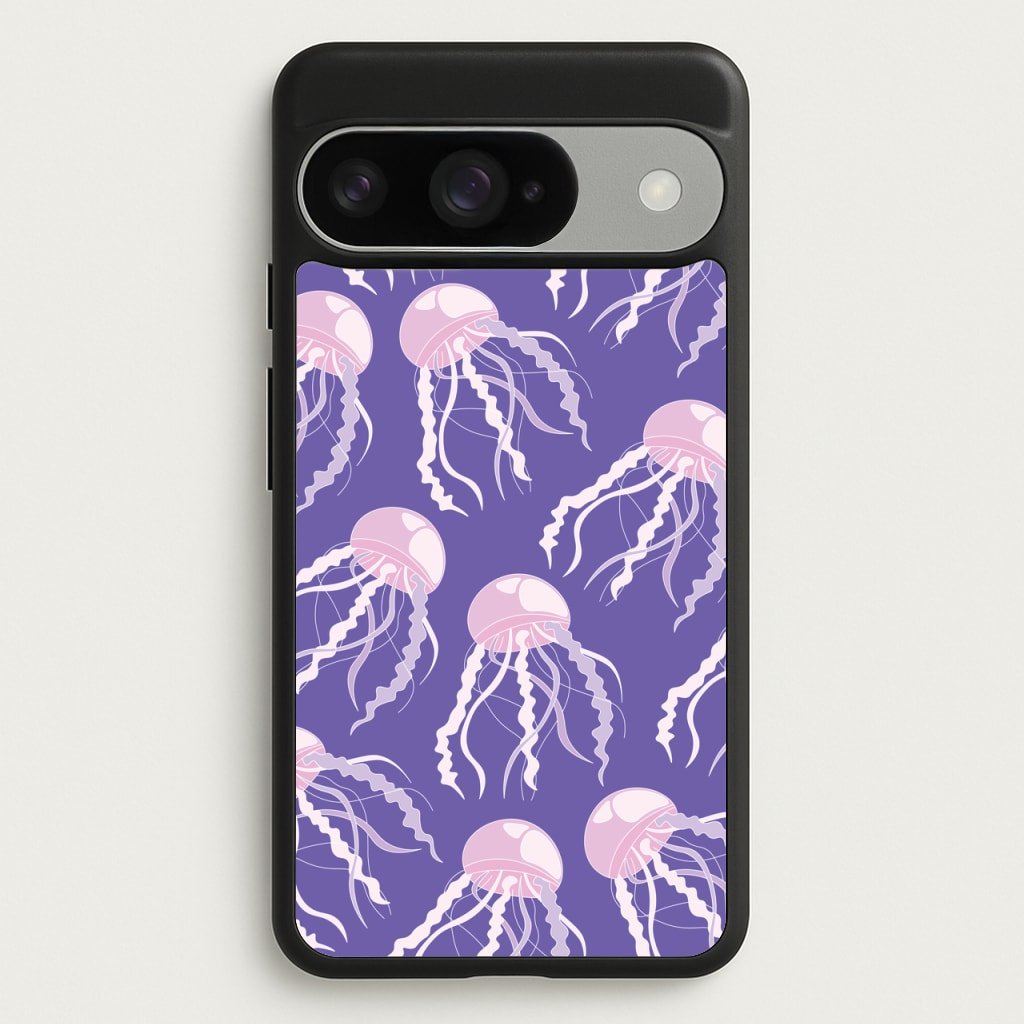 Jellyfish Pattern - Sealife Phone Case for Google Pixel 10 / 10 Pro