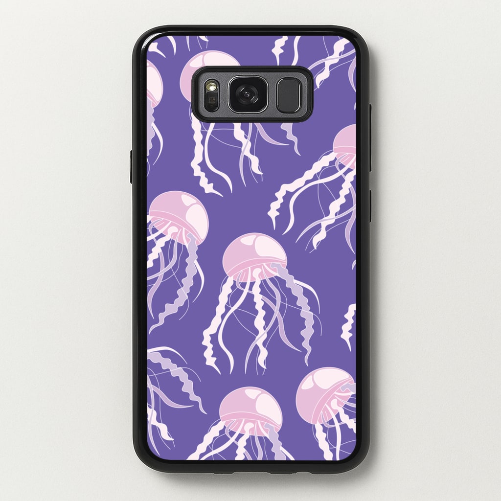 Jellyfish Pattern - Sealife - Sealife Phone Case for Galaxy S8 Plus