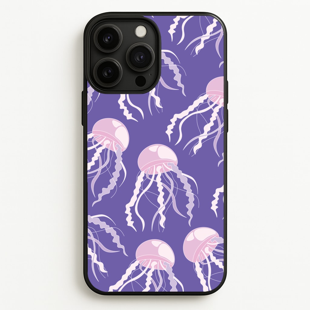 Jellyfish Pattern - Sealife - Sealife Phone Case for iPhone 13 Pro Max