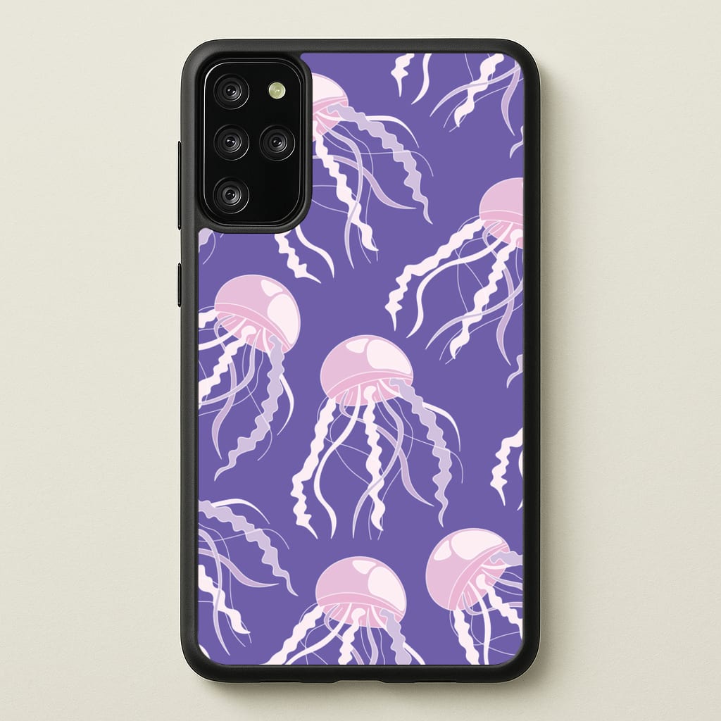 Jellyfish Pattern - Sealife - Sealife Phone Case for Galaxy S20 Plus