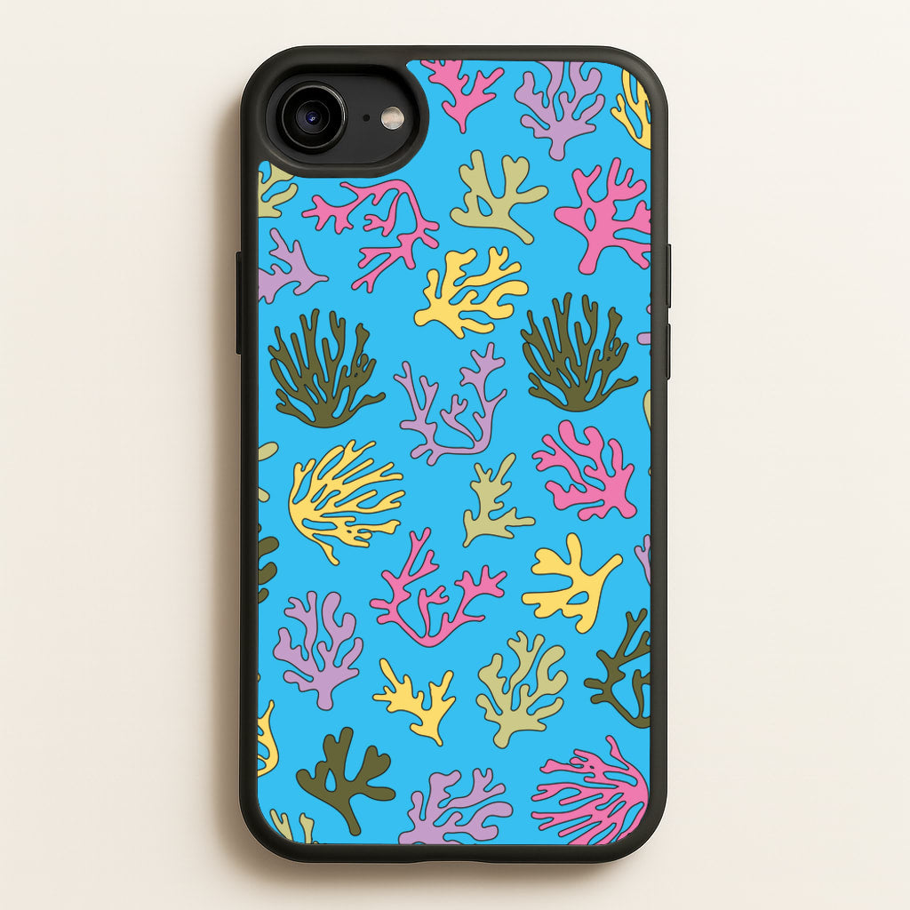 Coral Pattern - Sealife - Sealife Phone Case for iPhone 6 / 7 / 8 / SE