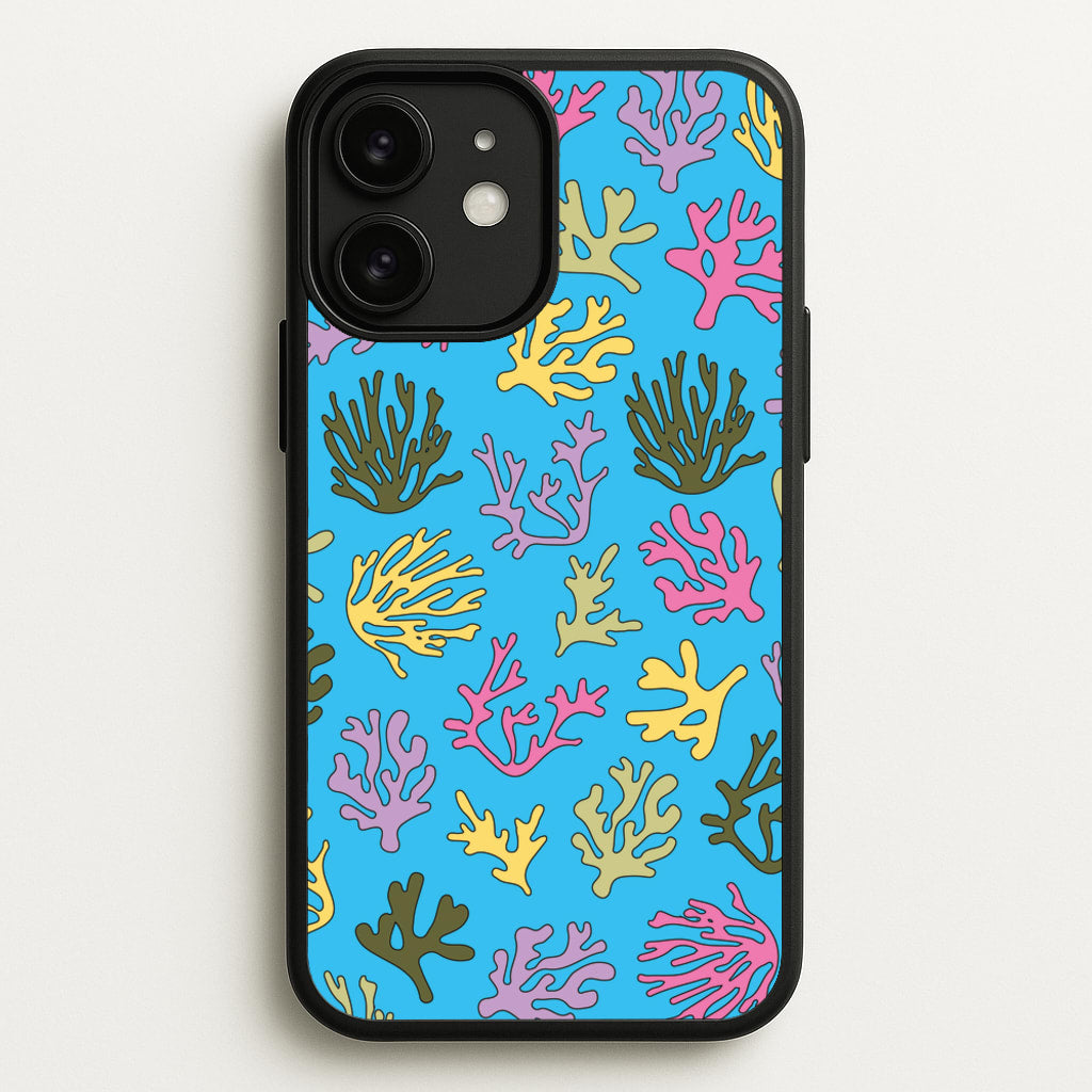 Coral Pattern - Sealife - Sealife Phone Case for iPhone 11