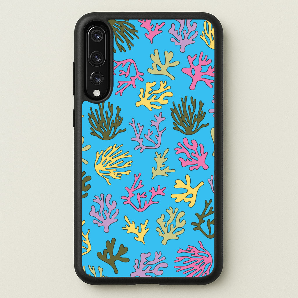 Coral Pattern - Sealife - Sealife Phone Case for Huawei P20 Pro