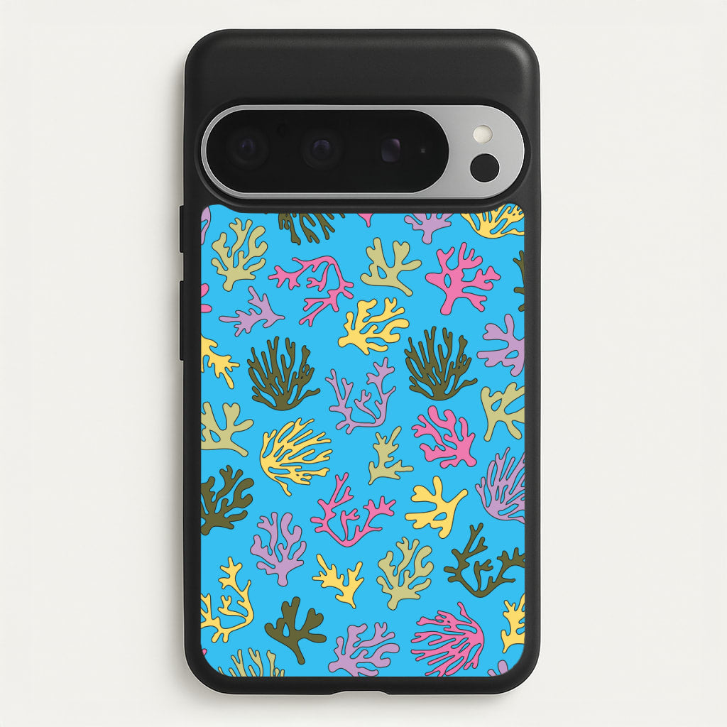 Coral Pattern - Sealife - Sealife Phone Case for Google Pixel 9 Pro XL
