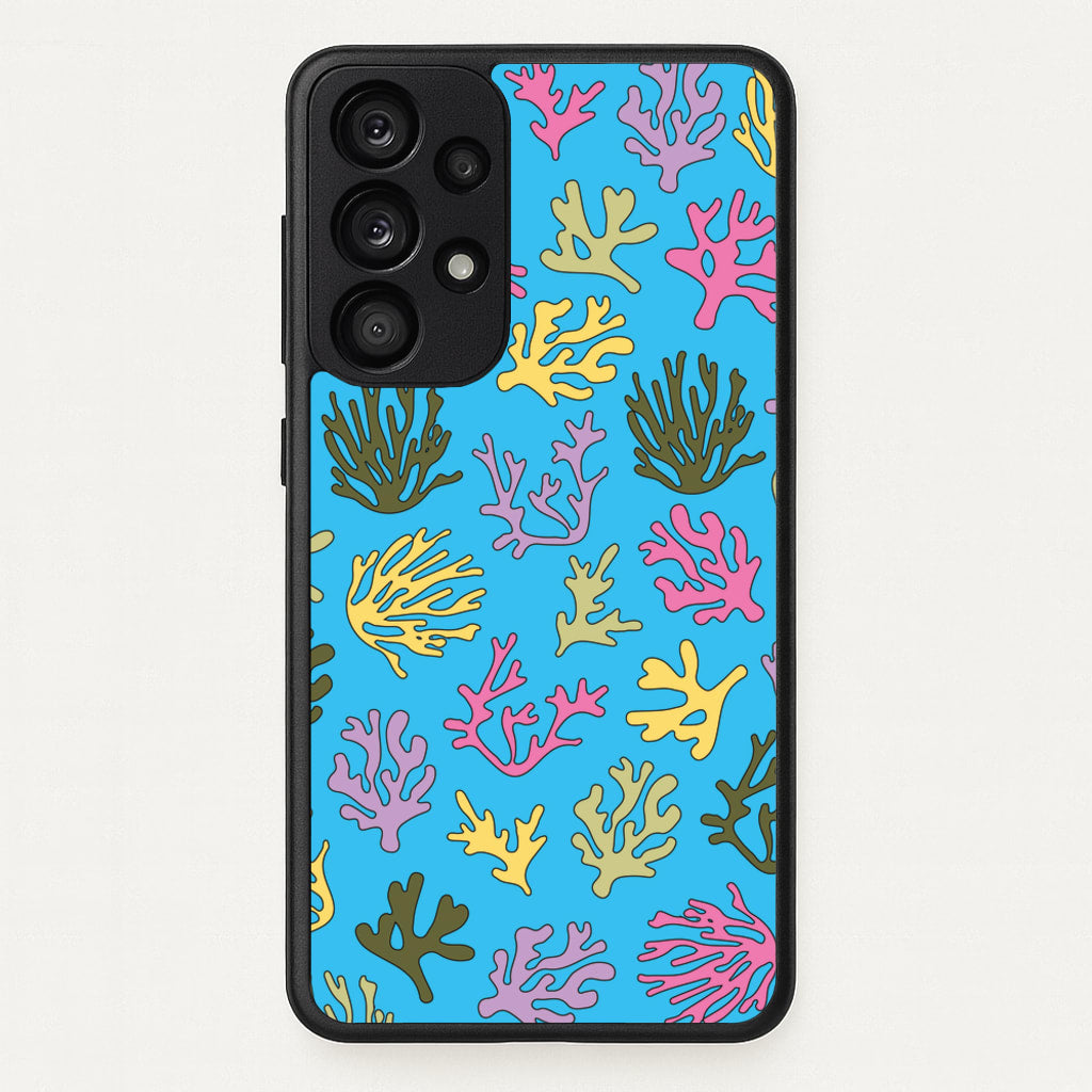 Coral Pattern - Sealife - Sealife Phone Case for Galaxy A53
