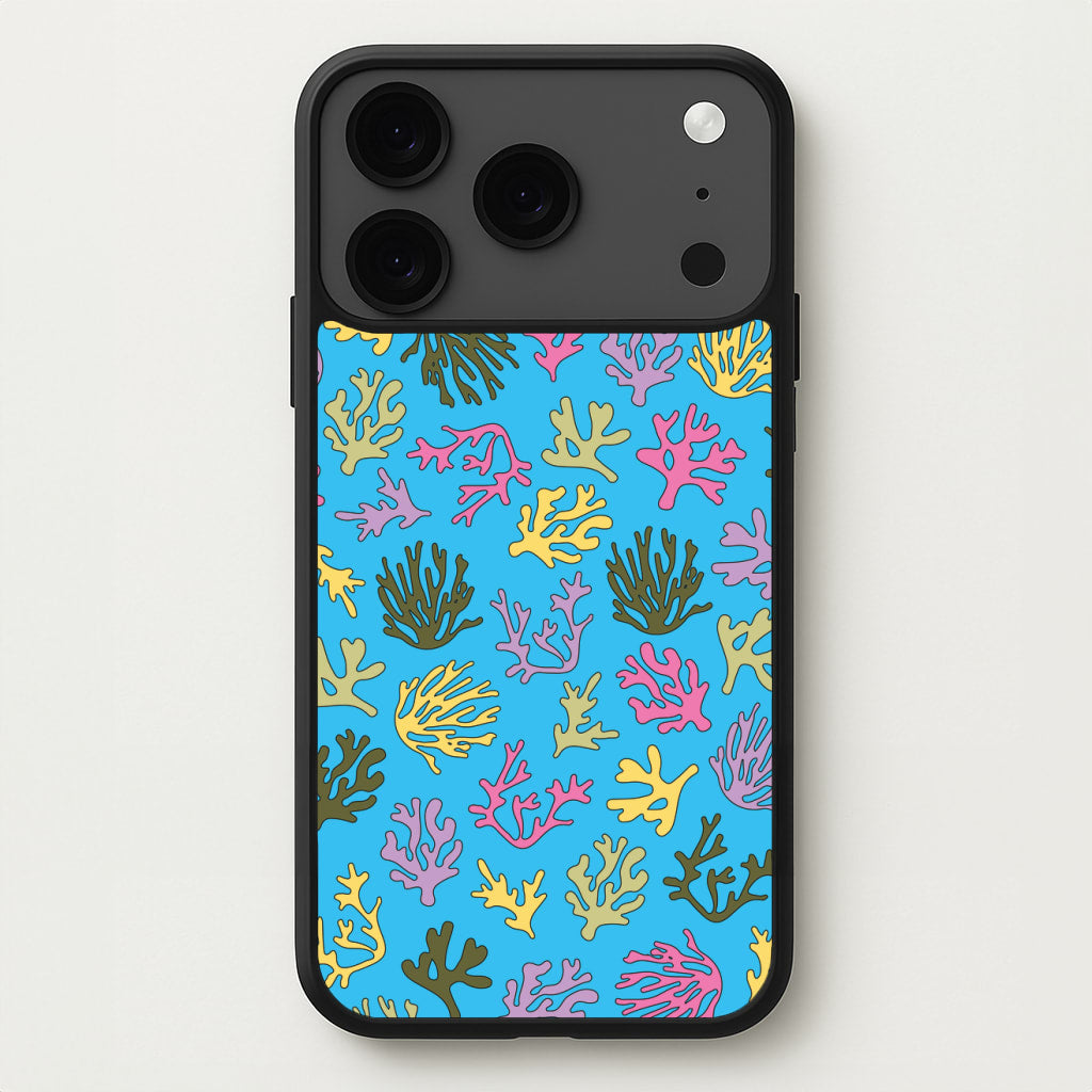 Coral Pattern - Sealife Phone Case for iPhone 17 Pro