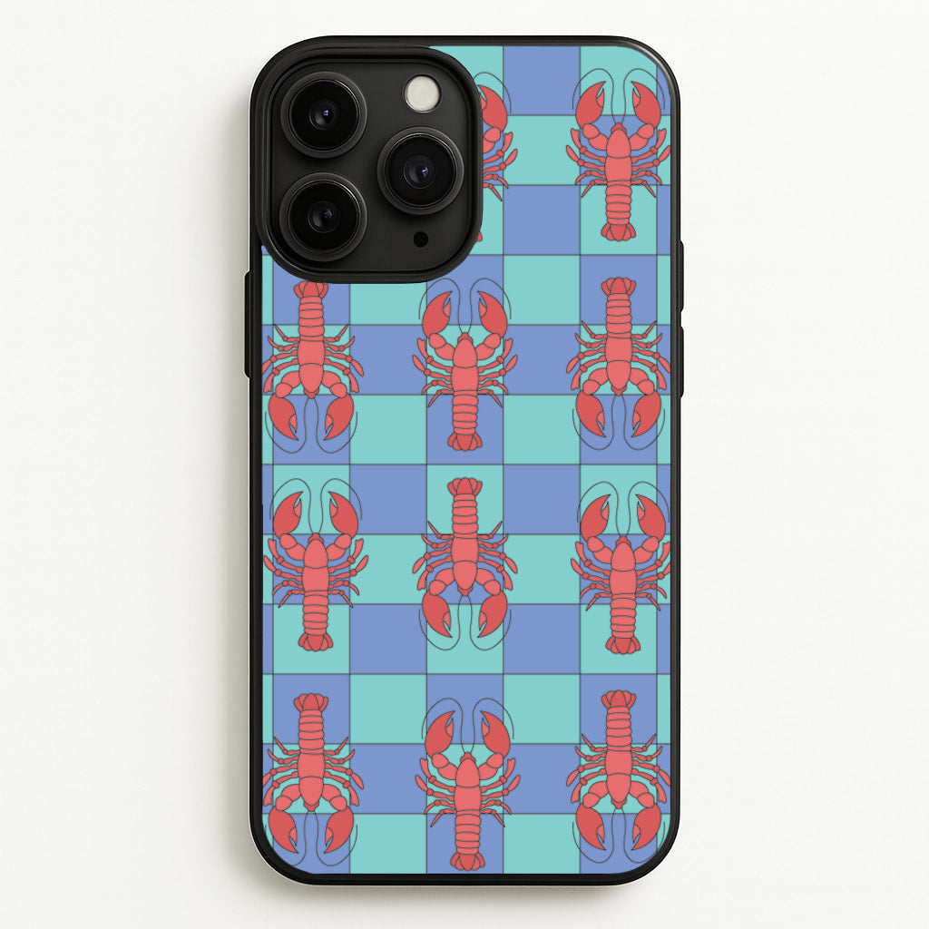 Lobster Pattern - Sealife - Sealife Phone Case for iPhone 11 Pro Max