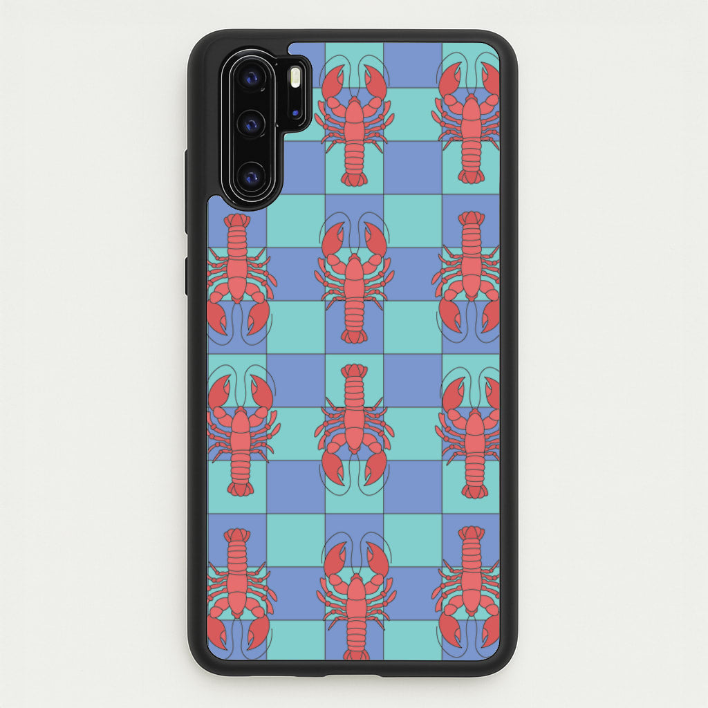 Lobster Pattern - Sealife - Sealife Phone Case for Huawei P30 Pro
