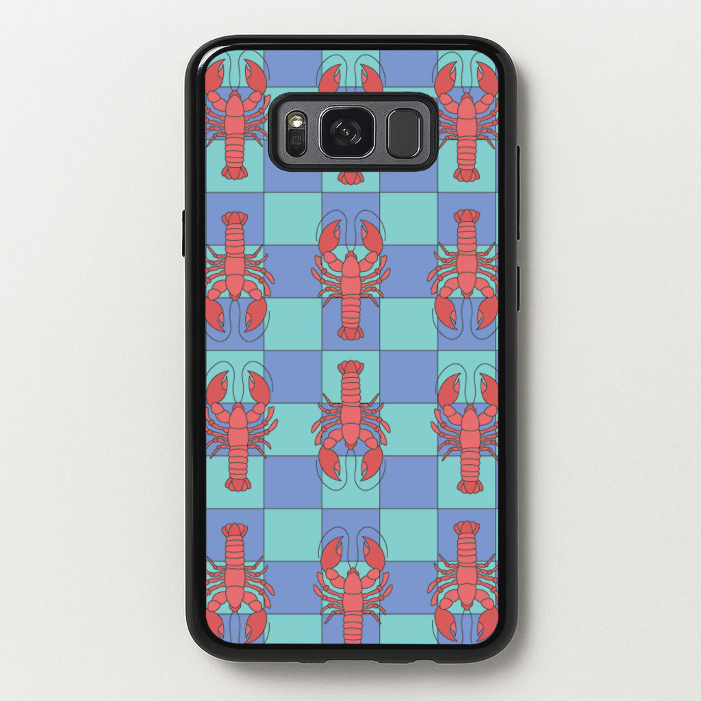 Lobster Pattern - Sealife - Sealife Phone Case for Galaxy S8 Plus