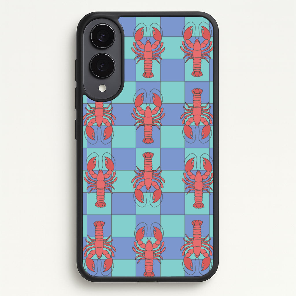 Lobster Pattern - Sealife - Sealife Phone Case for Galaxy S25 Edge