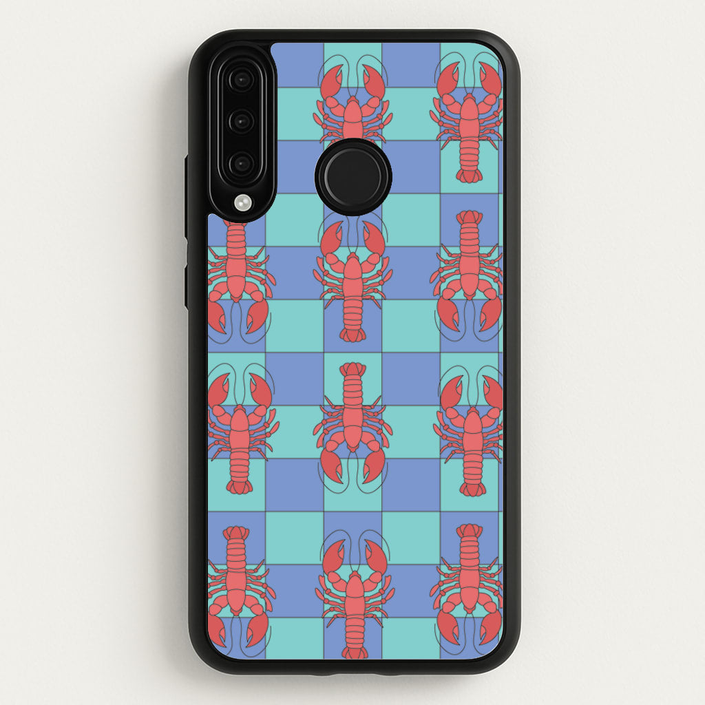 Lobster Pattern - Sealife - Sealife Phone Case for Huawei P30 Lite