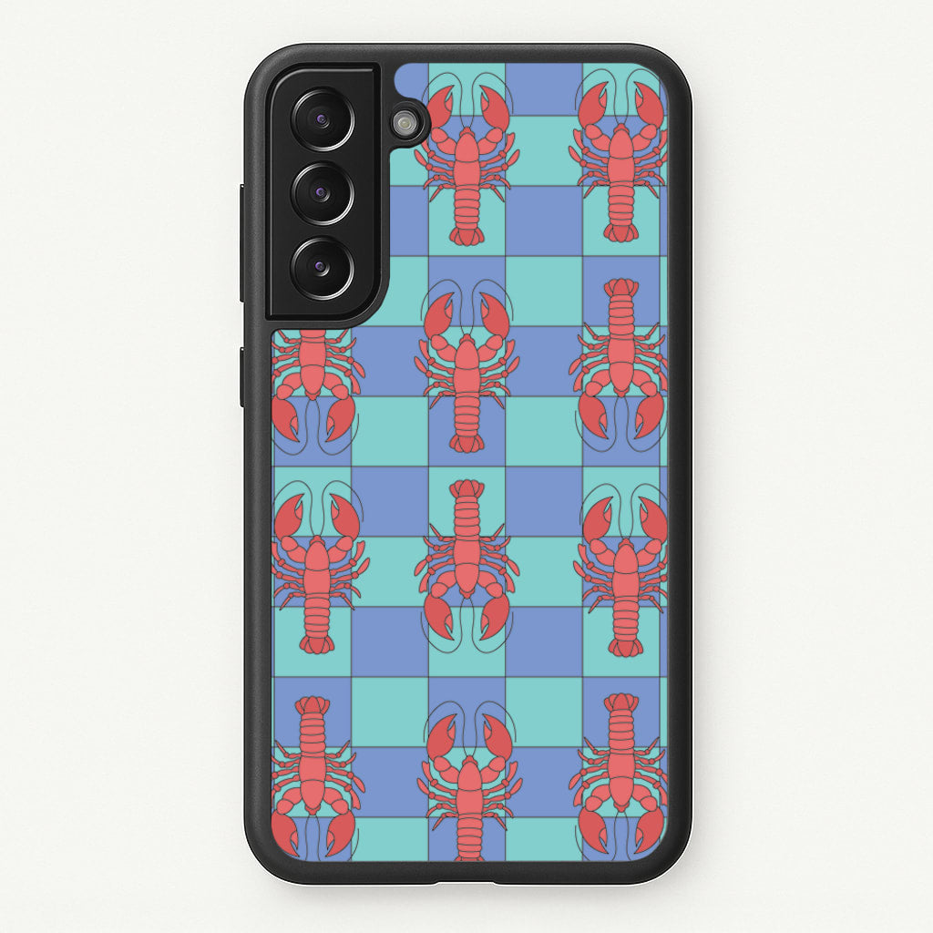 Lobster Pattern - Sealife - Sealife Phone Case for Galaxy S21